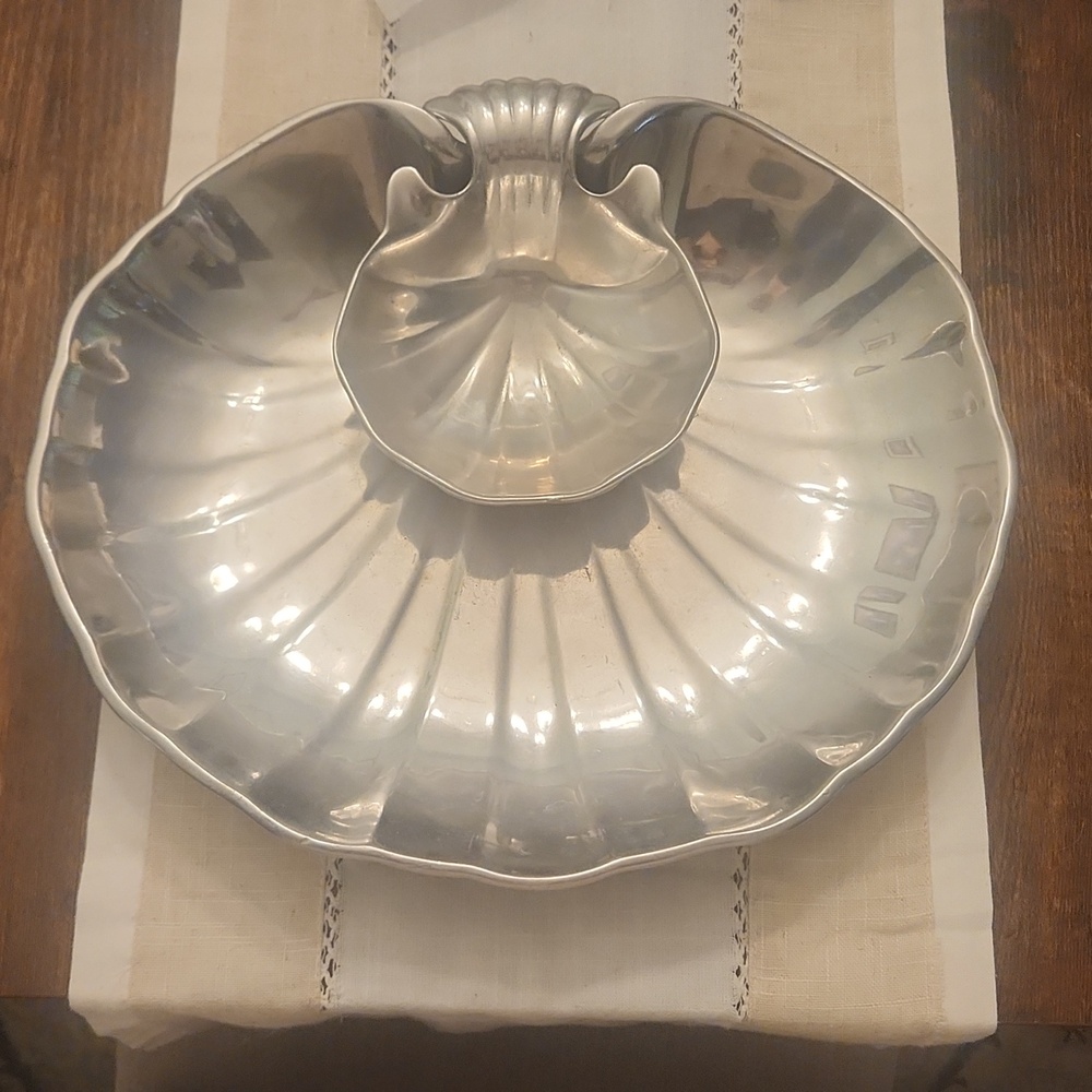 Wilton Pewter Chip and Dip
